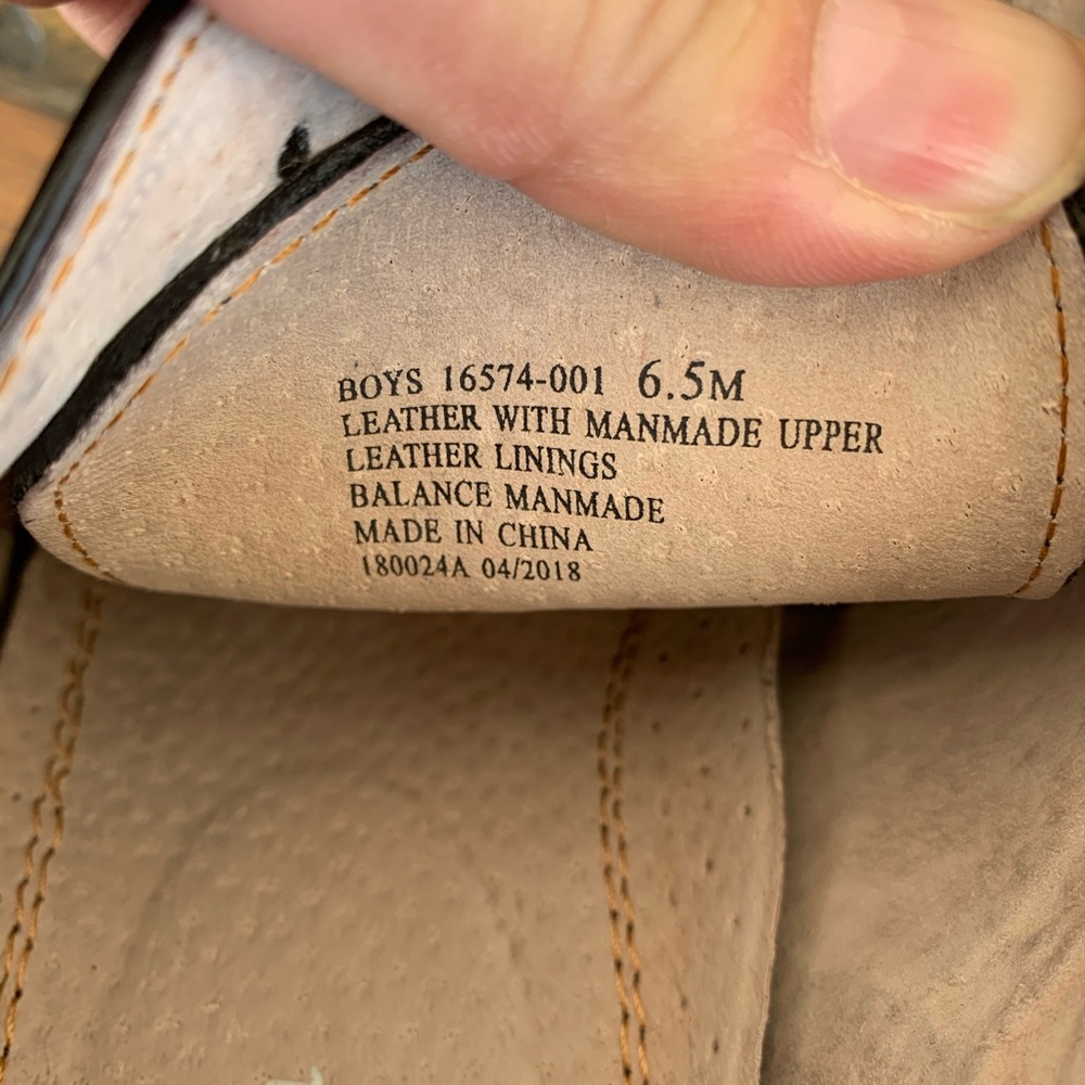 Boys Florsheim Wing stop Dress Shoes - Picture 2 of 8
